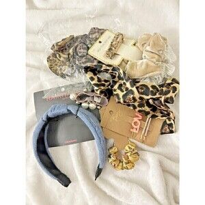 NEW Hair Accessory Lot Nordstrom Clips Invisibobble Headband Ties Multicolor